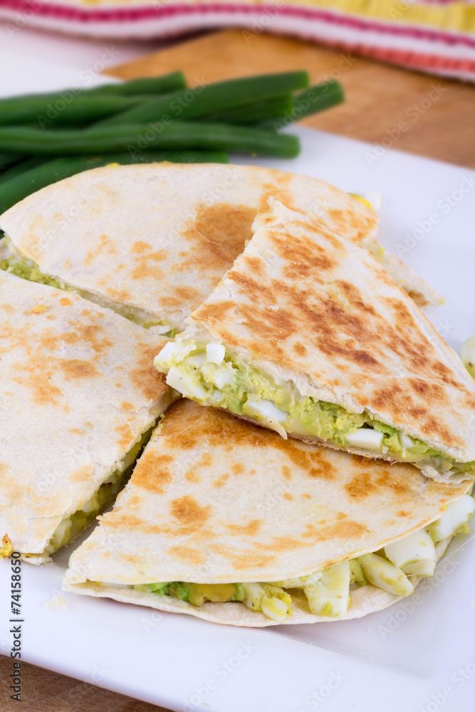 egg and avocado tortilla quesadilla breakfast egg and avocado tortilla quesadilla breakfast