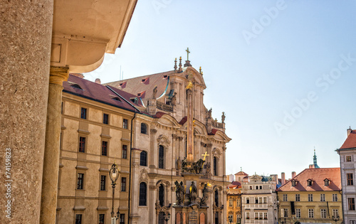 Fototapeta Naklejka Na Ścianę i Meble -  St.Nicholas Church in Prague