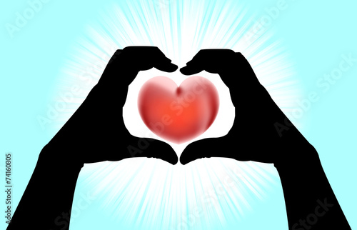 Heart Shaped Hands