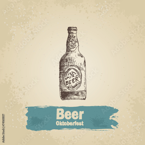 Oktoberfest vintage background