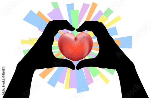 Heart Shaped Hands