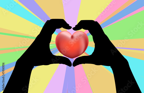 Heart Shaped Hands