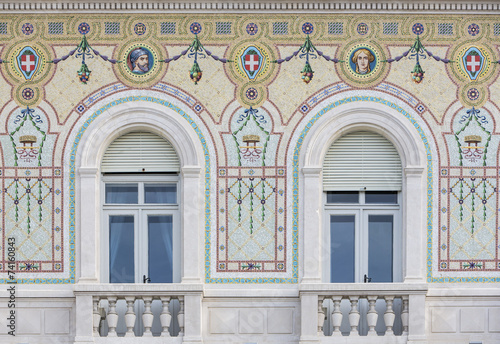 Detail from Palazzo del Gov...