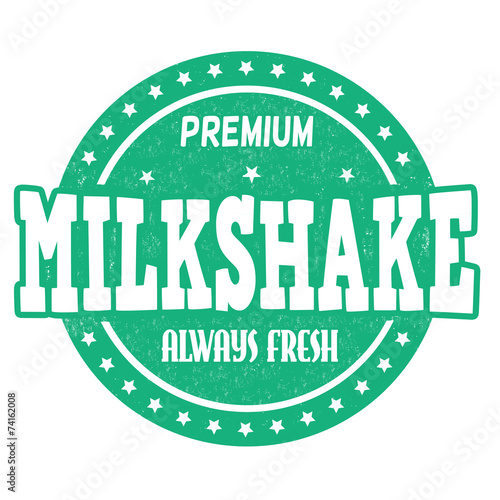 Milkshake stamp