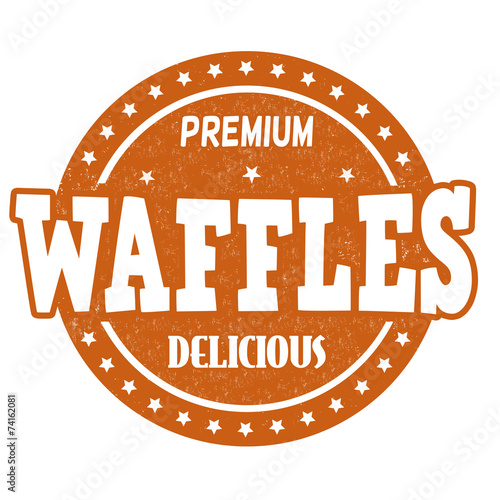 Waffles stamp