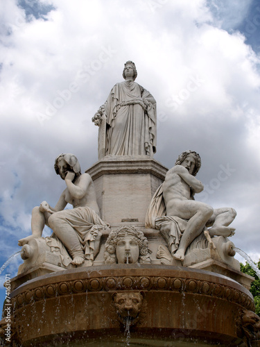 Fontaine Pradier à Nîmes