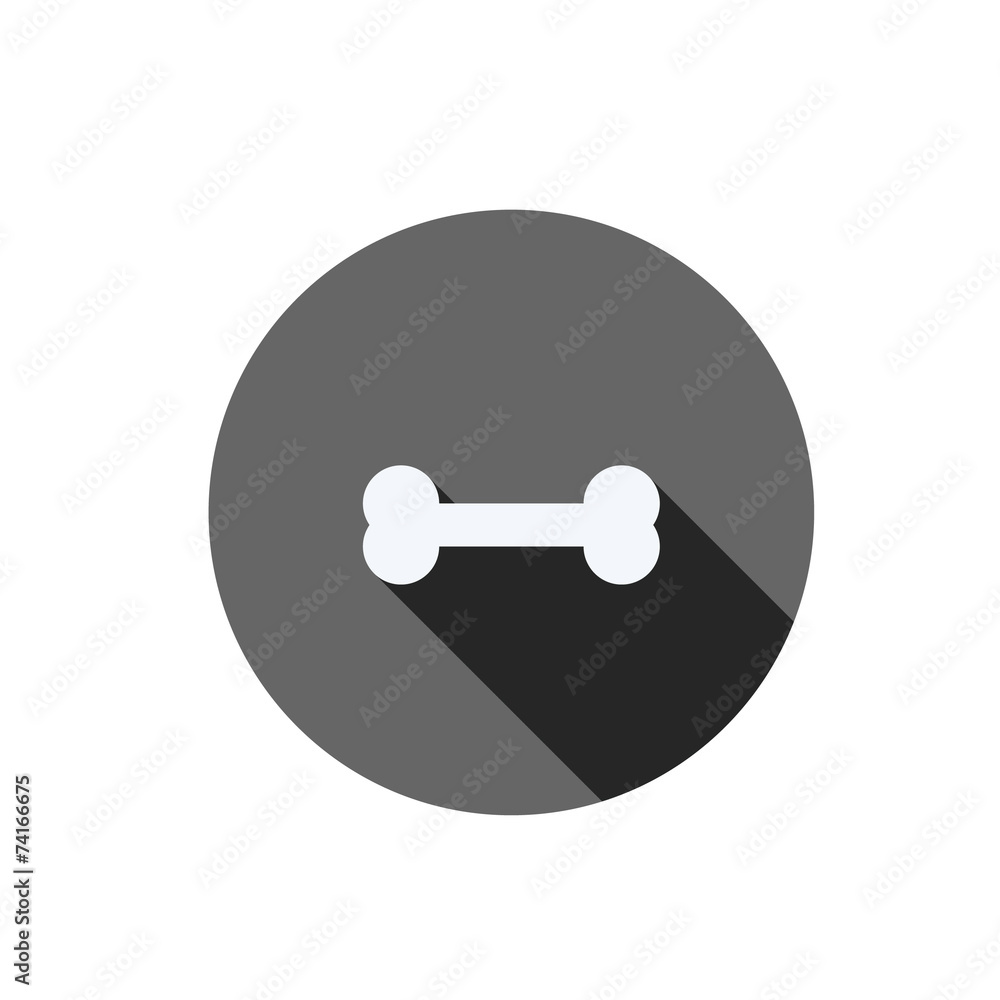 bone,Flat style with long shadows bone,Flat style with long shadows