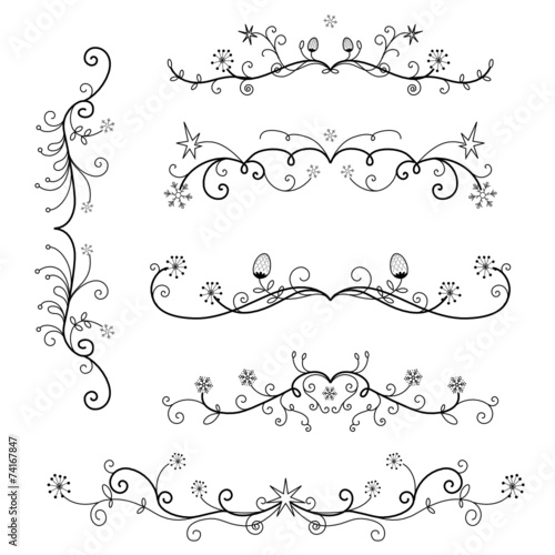 christmas lace design