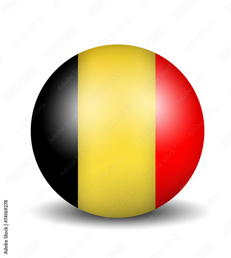 Fototapeta premium Belgium Flag
