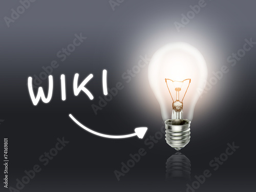 Wiki Bulb Lamp Energy Light gray photo
