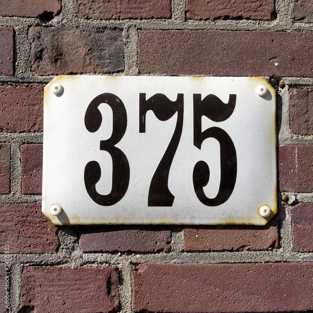 Number 375 Number 375