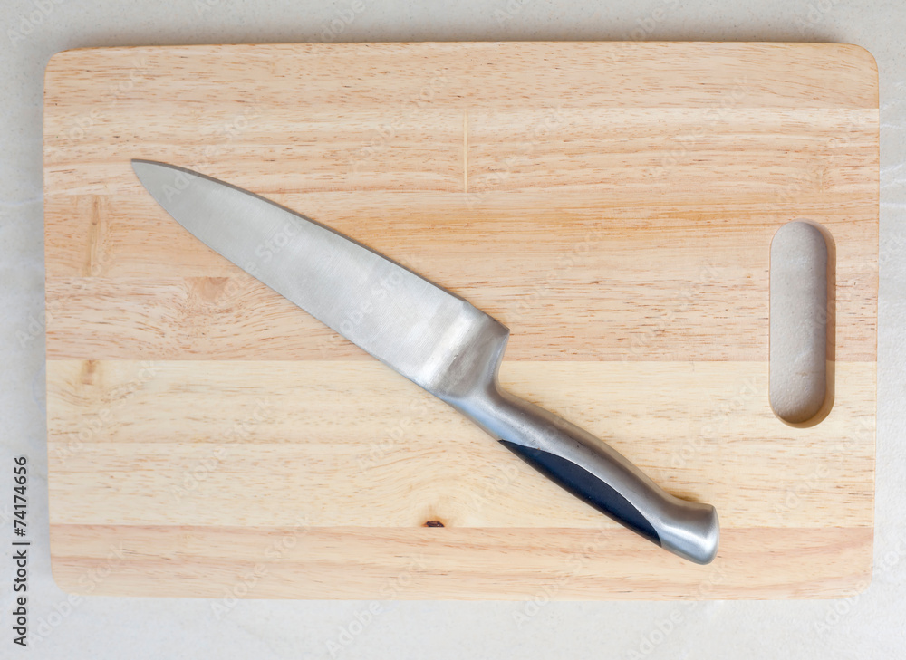 cutting board knife placed on wooden boards cutting board knife placed on wooden boards