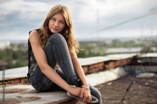 Girl on the Roof.