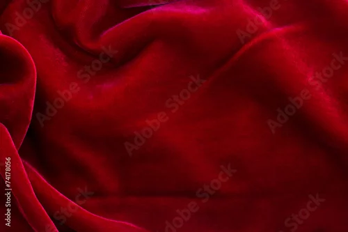 Obraz tło czerwonego aksamitu