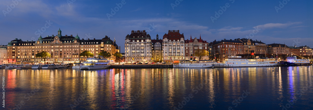 Fototapeta premium Stockholm panorama