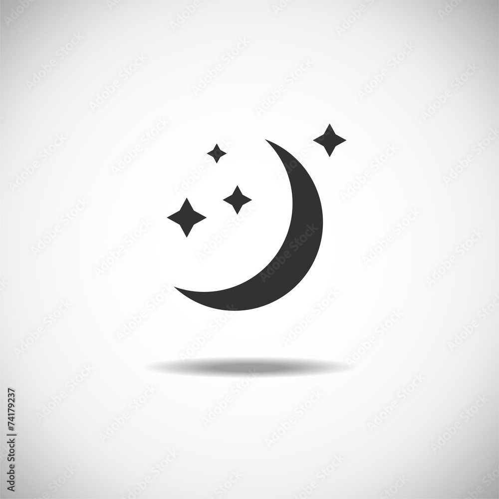 Moon icon Moon icon