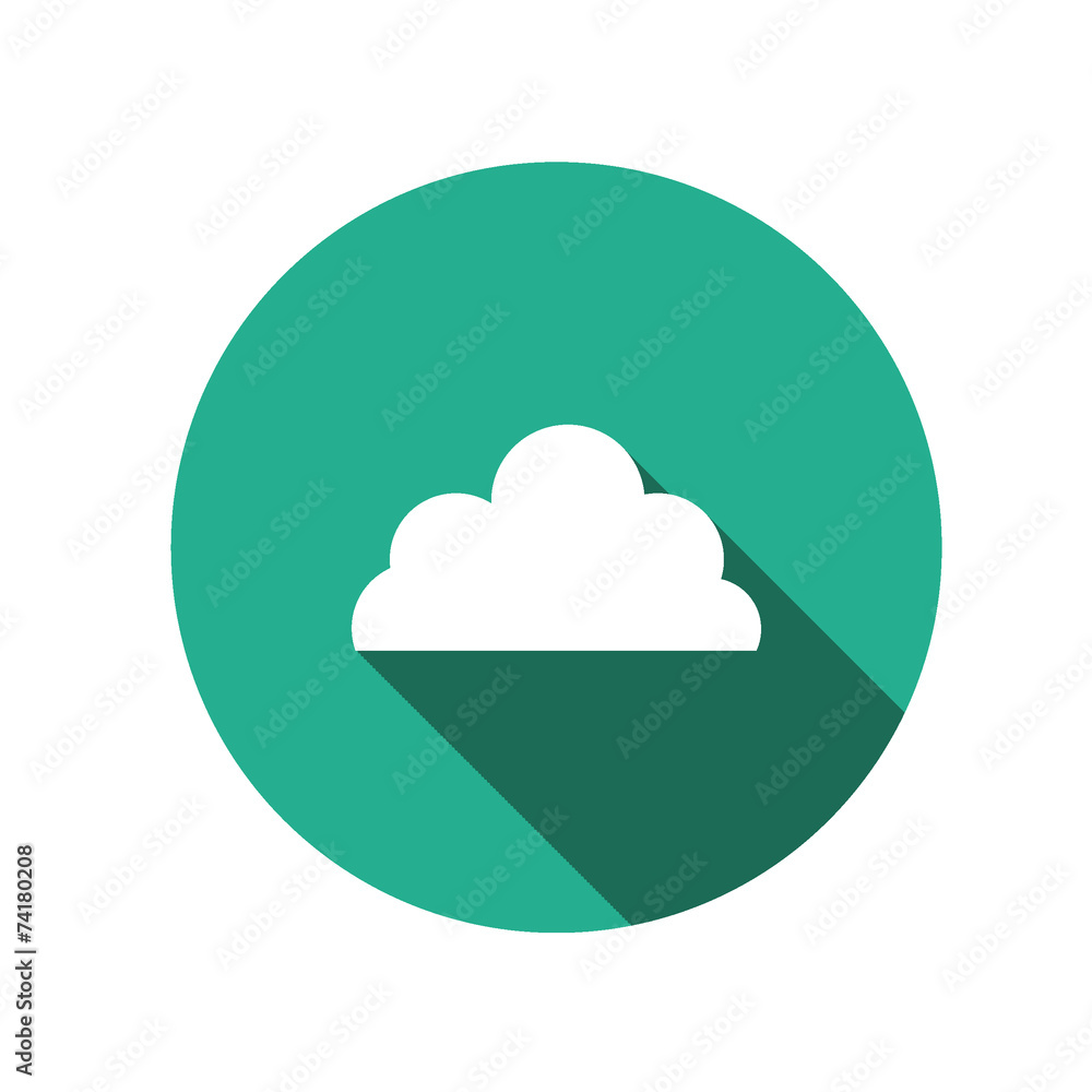 cloud,Flat style with long shadows cloud,Flat style with long shadows