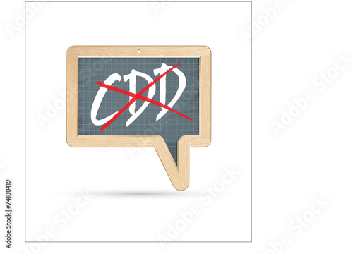arrêt des CDD - contrat à durée déterminé