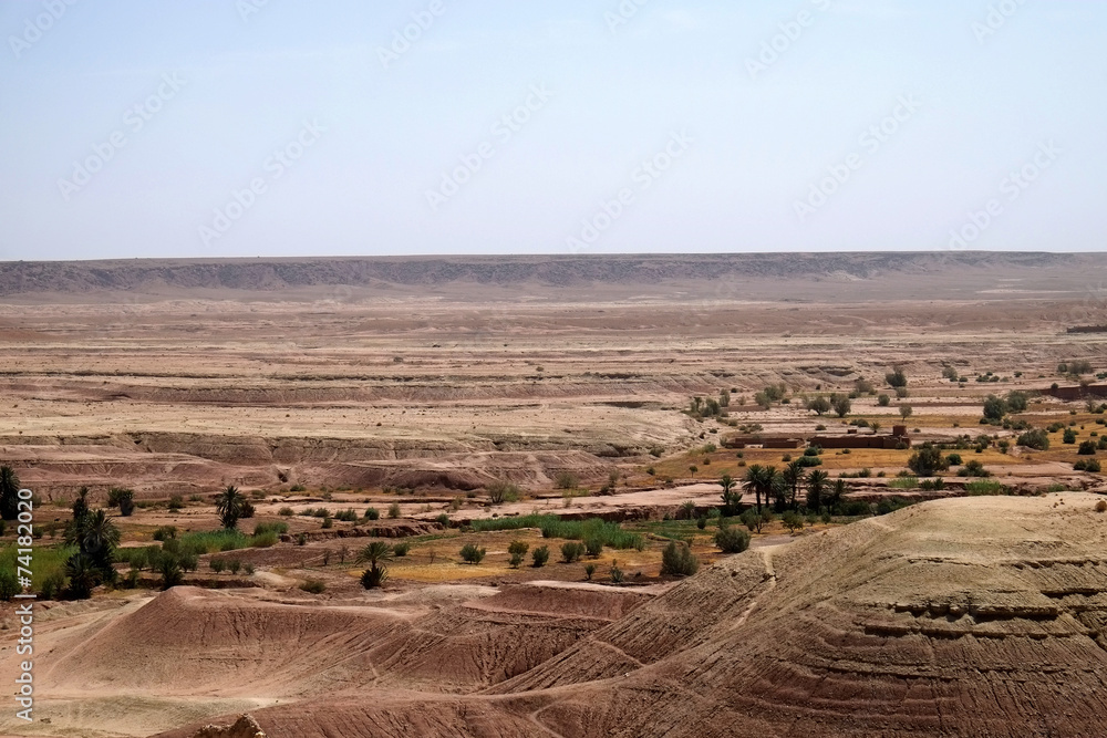Naklejka premium view from ksar Ait Benn Addou