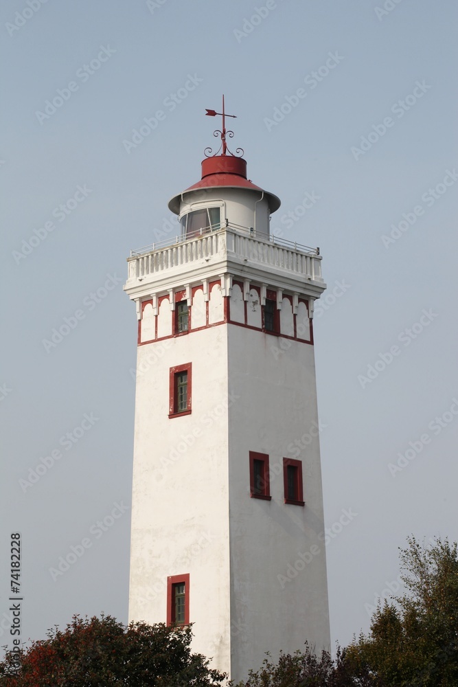 Strib Odde lighthouse in Denmark