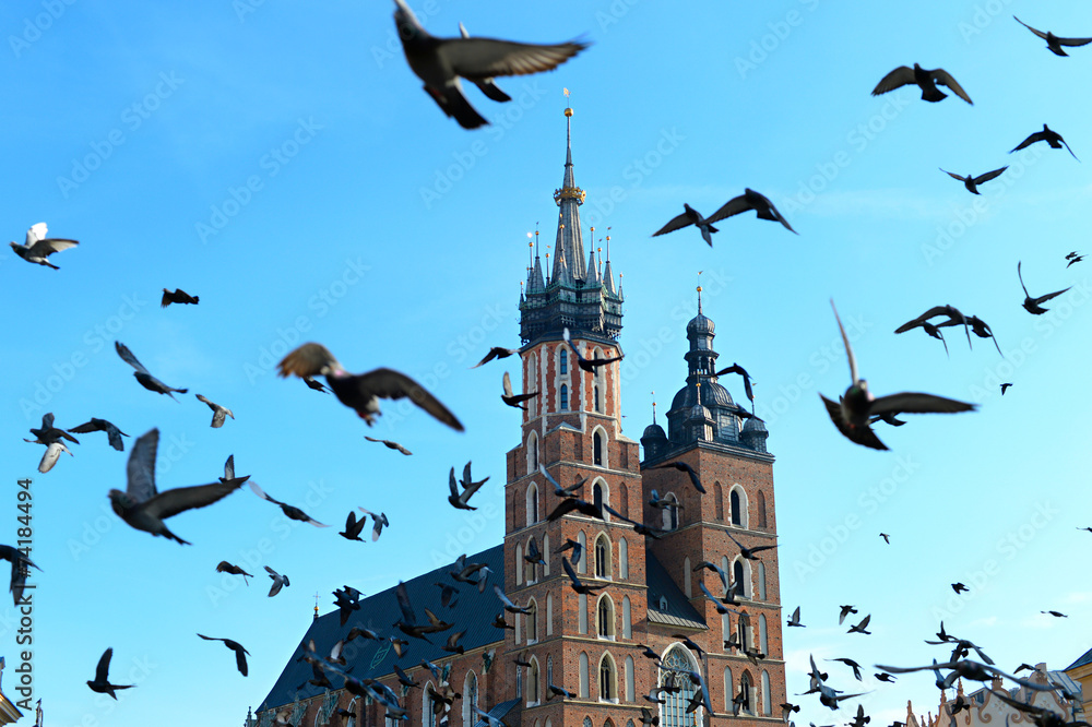 Fototapeta premium Krakow landmarks