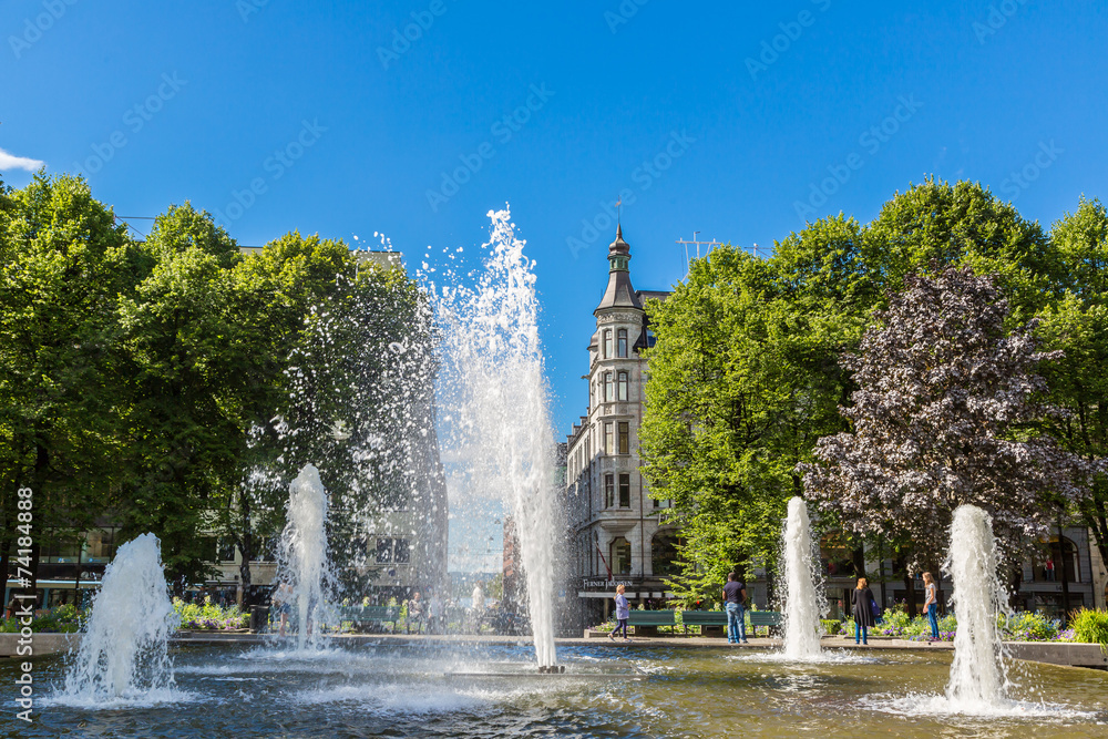 Fountain in Oslo