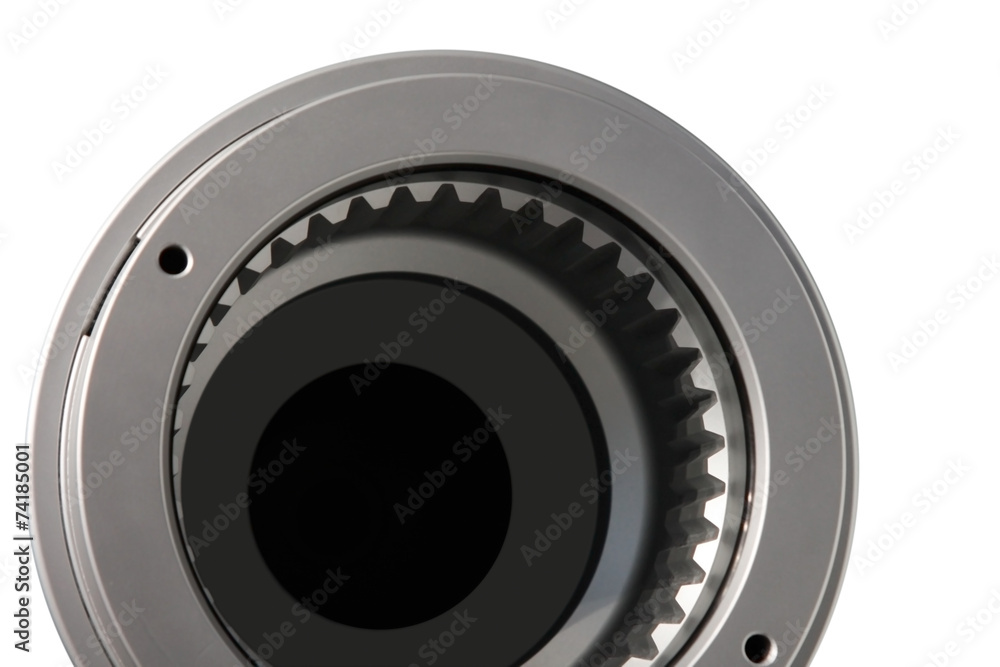 Isolated fragment of а drum unit of а machine Isolated fragment of а drum unit of а machine