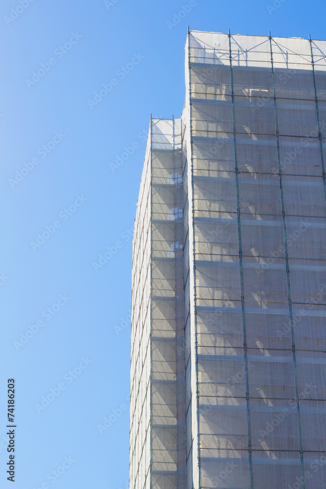 Construction of palace