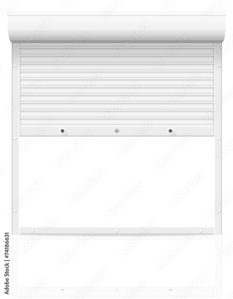 rolling shutters vector illustration rolling shutters vector illustration