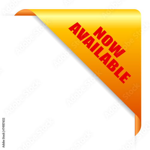 Now available