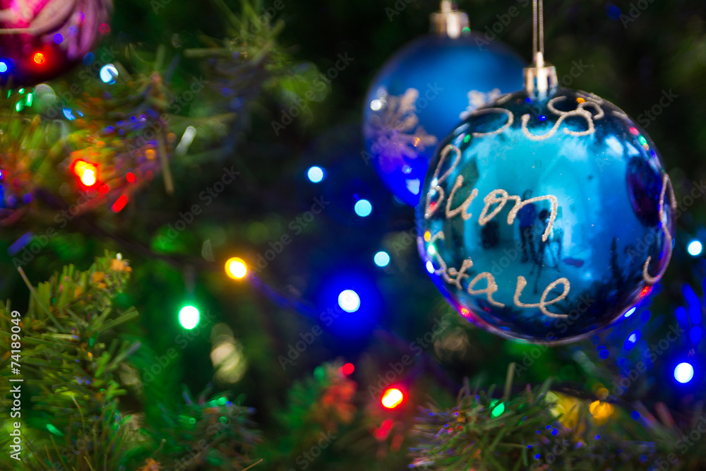 Christmas bokeh Christmas bokeh