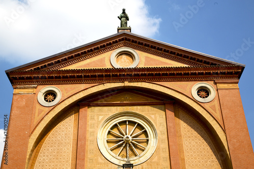 rose window  italy  lombardy     in  the lonate ceppino photo