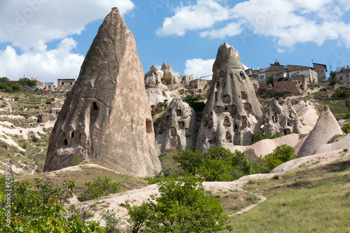 view of Uchisar castle in Cappadocia © wjarek