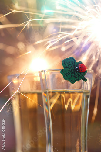 Canvas Print new years eve