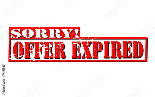 Offer expired