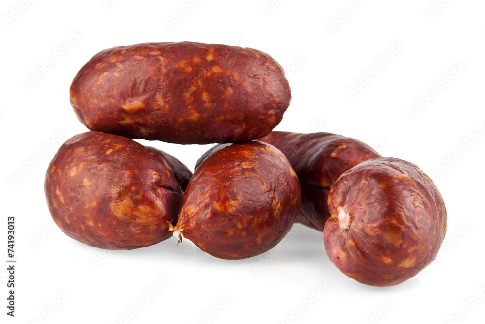 Fototapeta premium smoked sausage