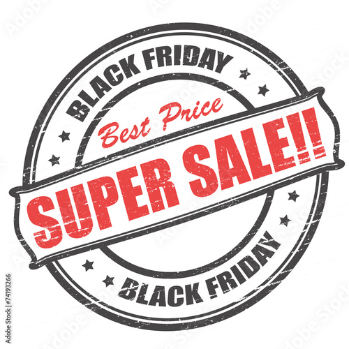 Black Friday super sale