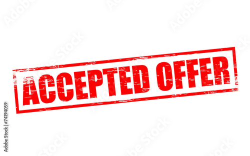 Accepted offer