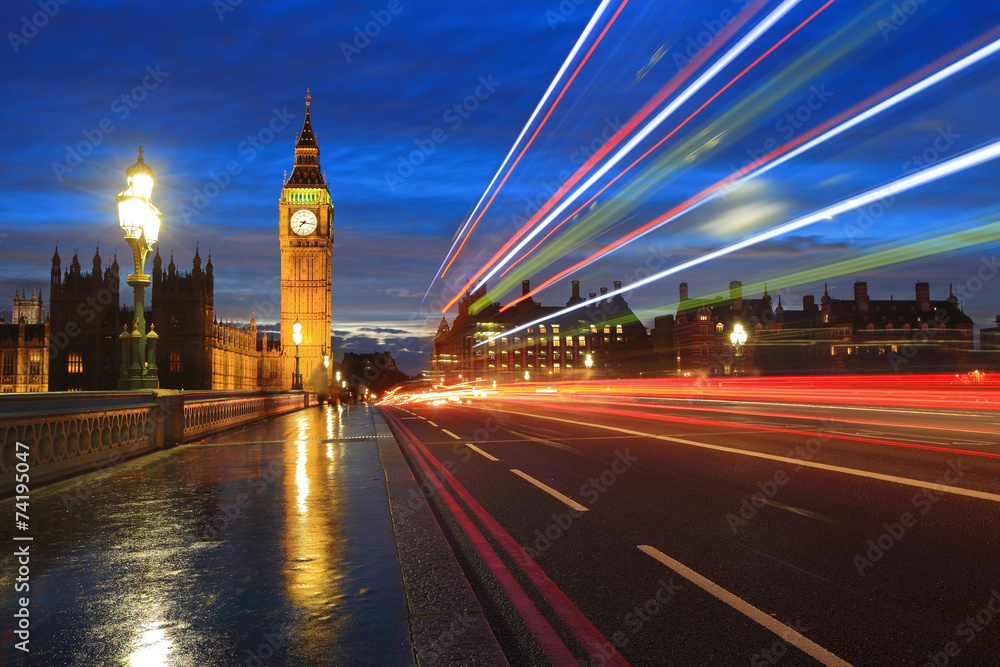 Big Ben London at night