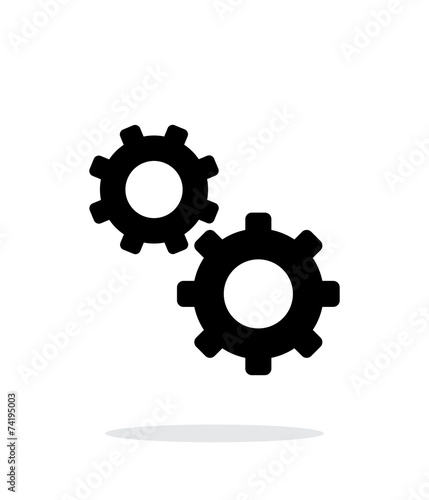 Repair simple icon on white background.