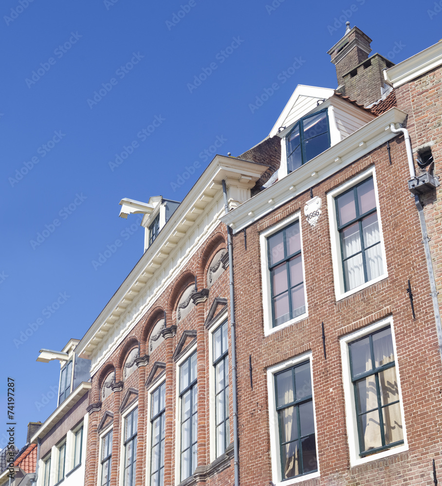 typical dutch facades