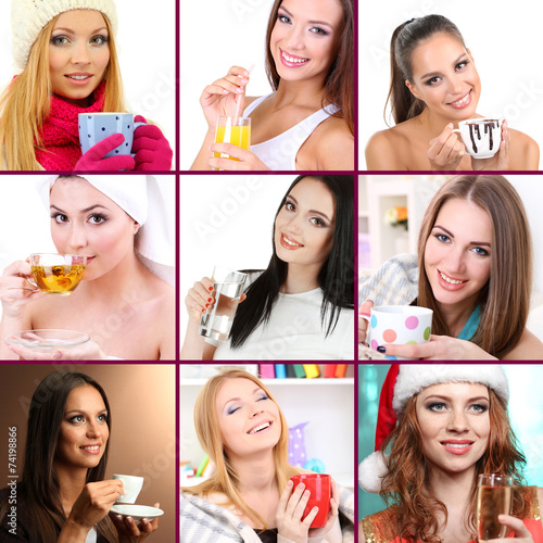 Collage of people with diff...