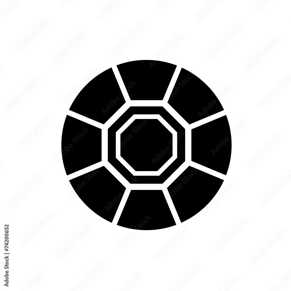 Obraz premium diamond black and white vector