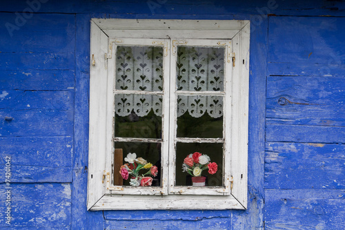 Nice traditional rural house window #74201042