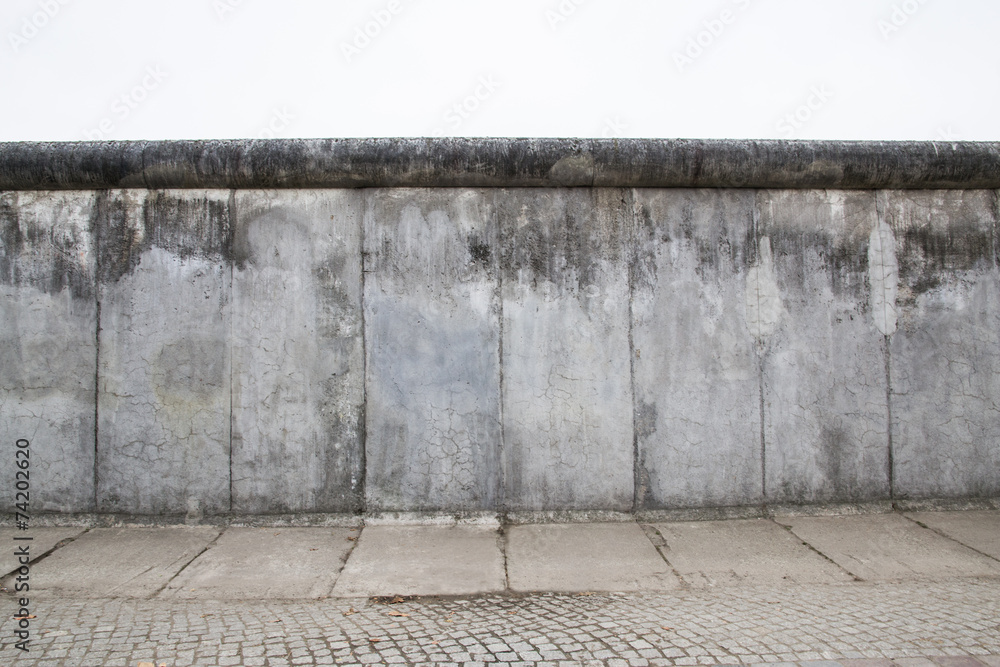 Fototapeta premium Mur berliński na Bernauerstraße - Berlin