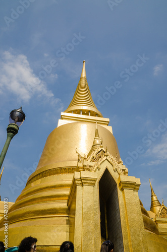 Wat Phra Kaow in Bangkok, Thaialnd.