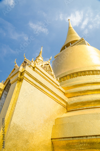 Wat Phra Kaow in Bangkok, Thaialnd.