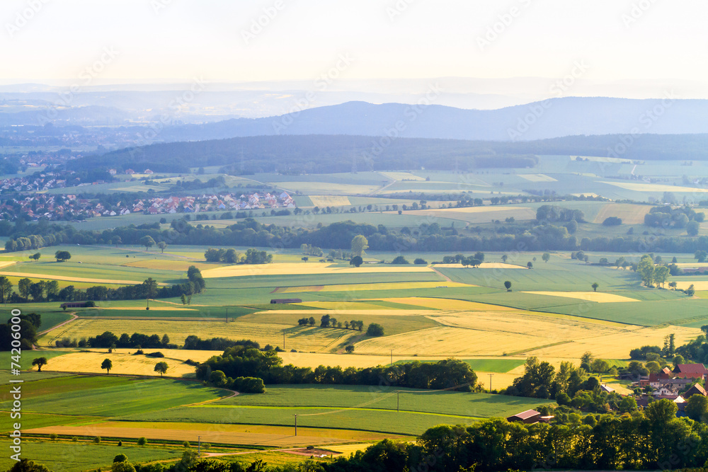 Spring Rural Landscape