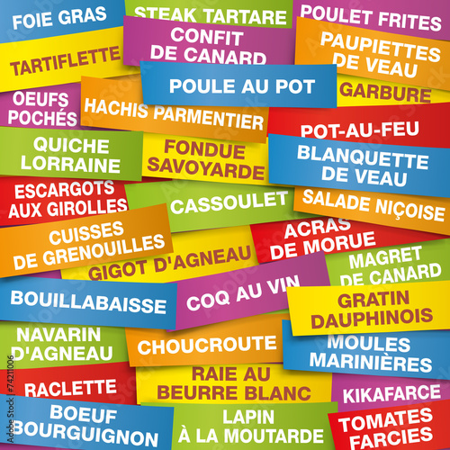 FOND Plats Traditionnels francais