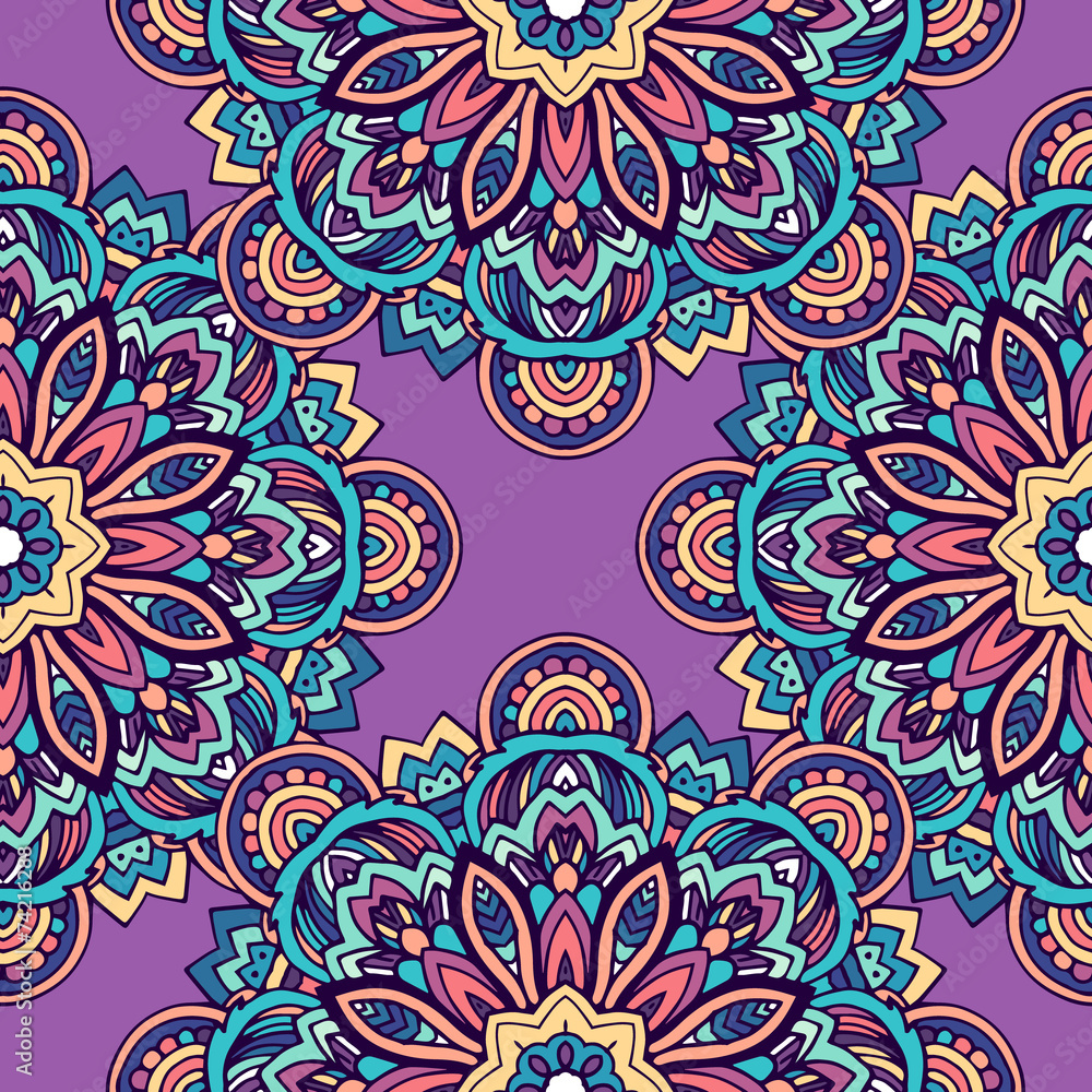 Tribal ethnic seamless pattern abstract background ornament illu Tribal ethnic seamless pattern abstract background ornament illu